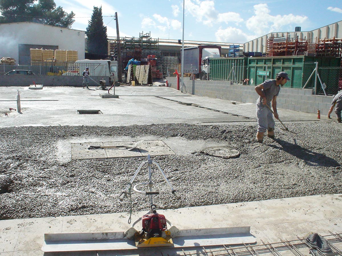 Pavimentació de superfícies